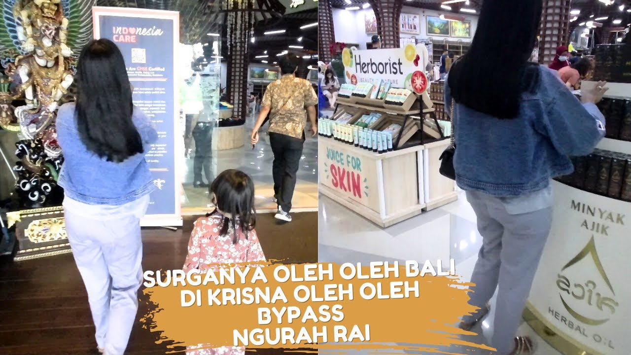 Hunting Oleh Oleh Bali di Krisna Bypass Ngurah Rai Bali | Bali Shooping Vlog