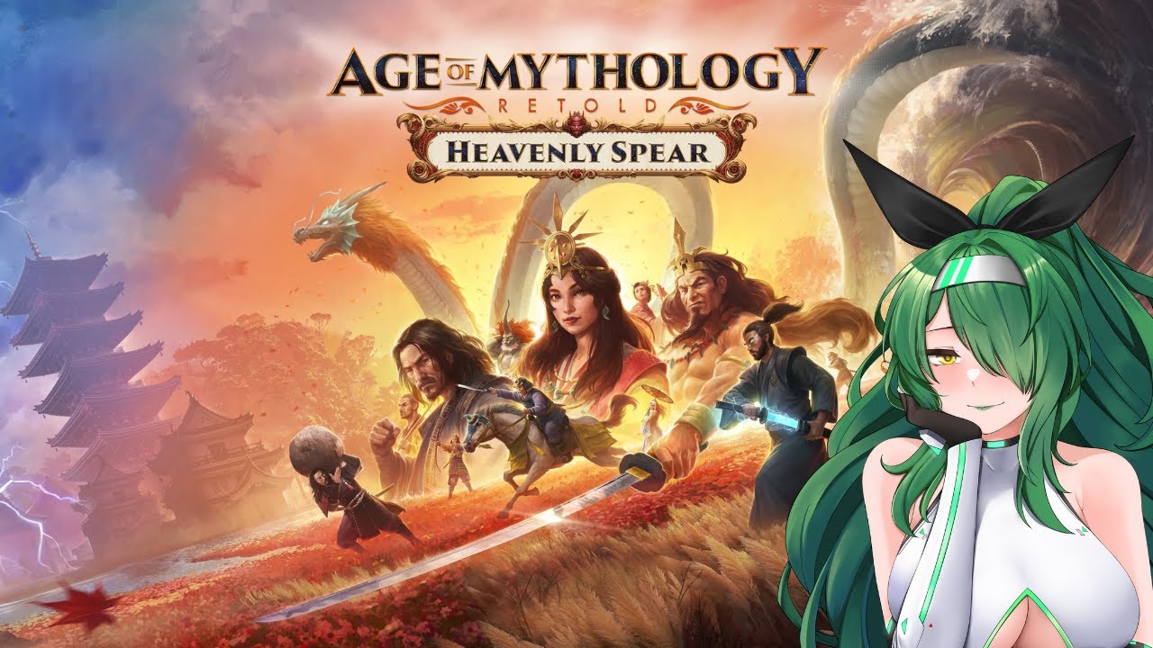 💚Age of Mythology💚 Continuing the Heavenly Spear DLC!!【VFleet】
