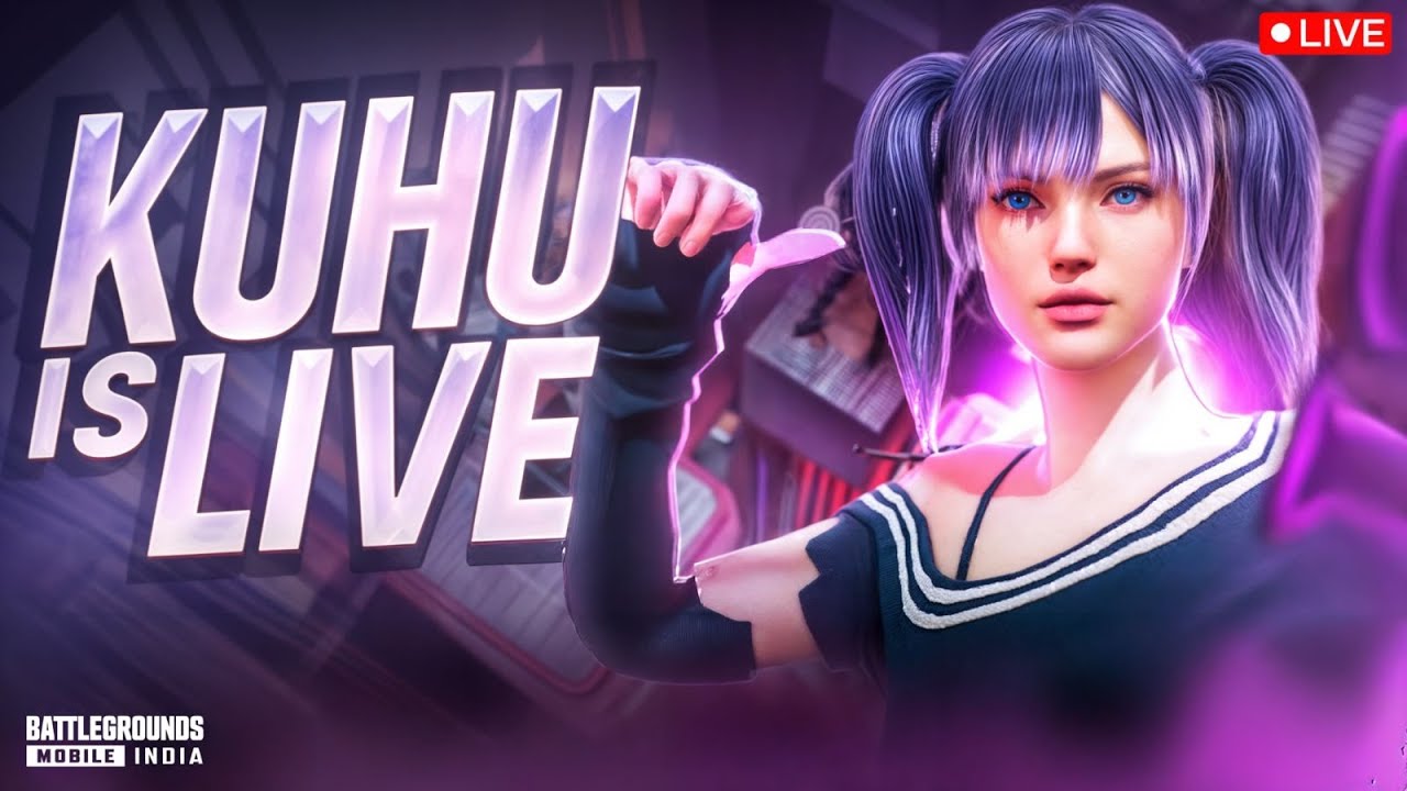SOLO v SQUAD🥰🎀 | USE HEADPHONES | KUHU IS LIVE | BGMI #bgmilive #bgmi