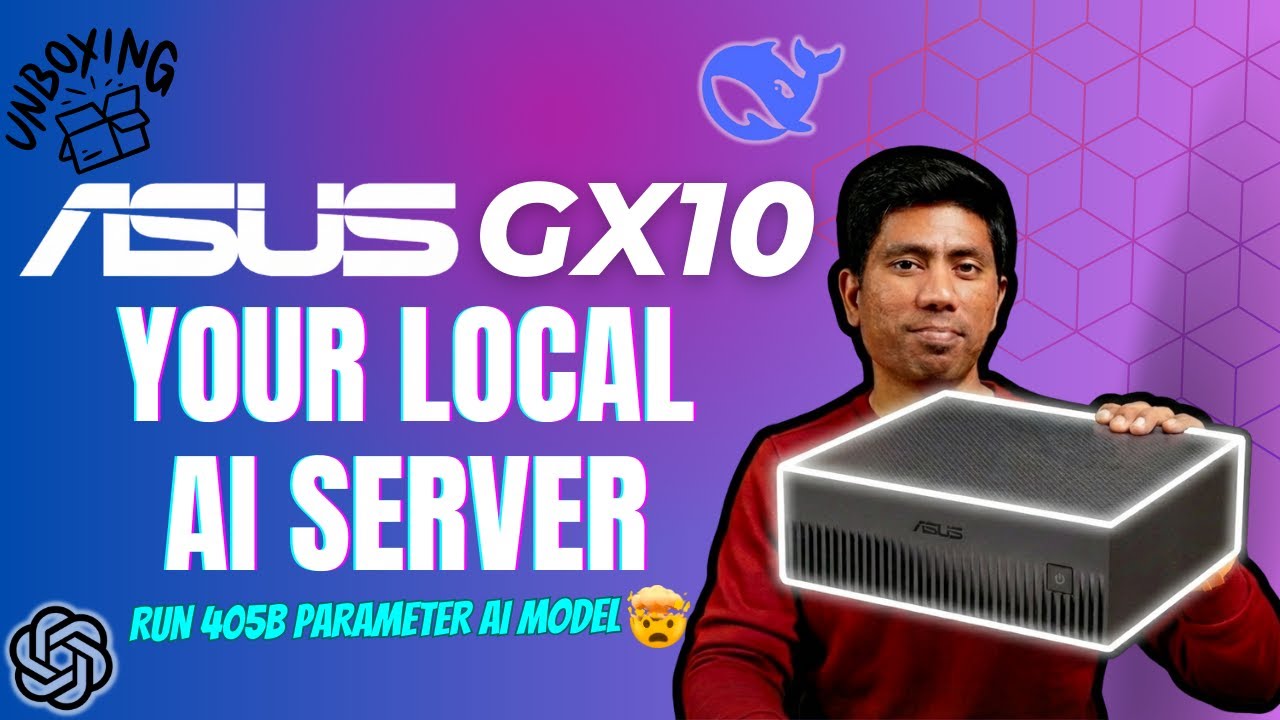 Распаковка ASUS GX10: Запуск 405 миллиардов моделей искусственного интеллекта на вашем рабочем ст...