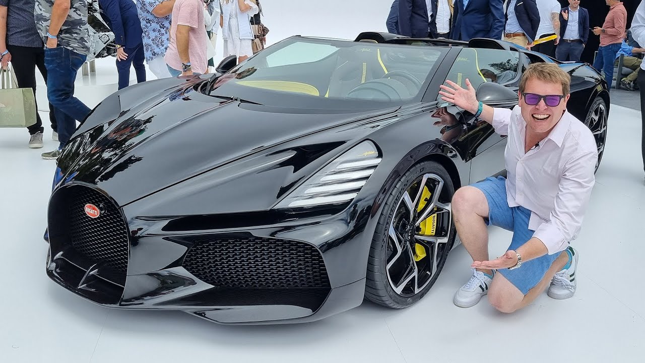 New BUGATTI W16 MISTRAL! First Look at the &euro;5m LAST HURRAH For the W16 Engine