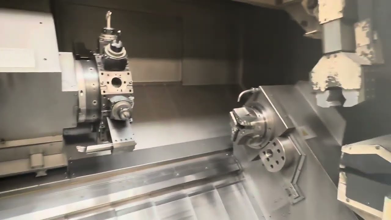 DMG CTX delta 1250 4A 5-axis production turning with additional turret Mach4Metal 9064