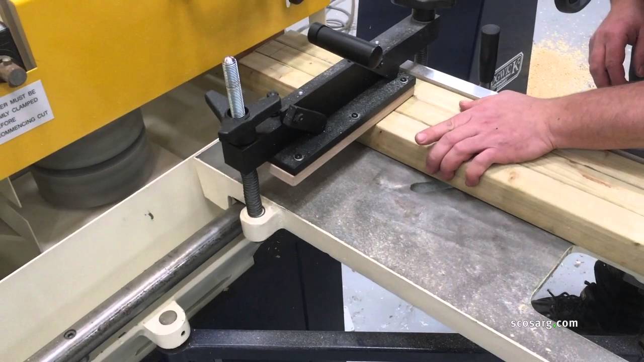 TES Single End Tenoner 3 Head 3PH | Scott+Sargeant