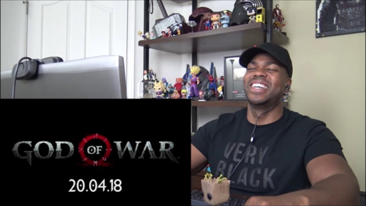God of War | Story Trailer + Release Date | PS4 - REACTION!!!