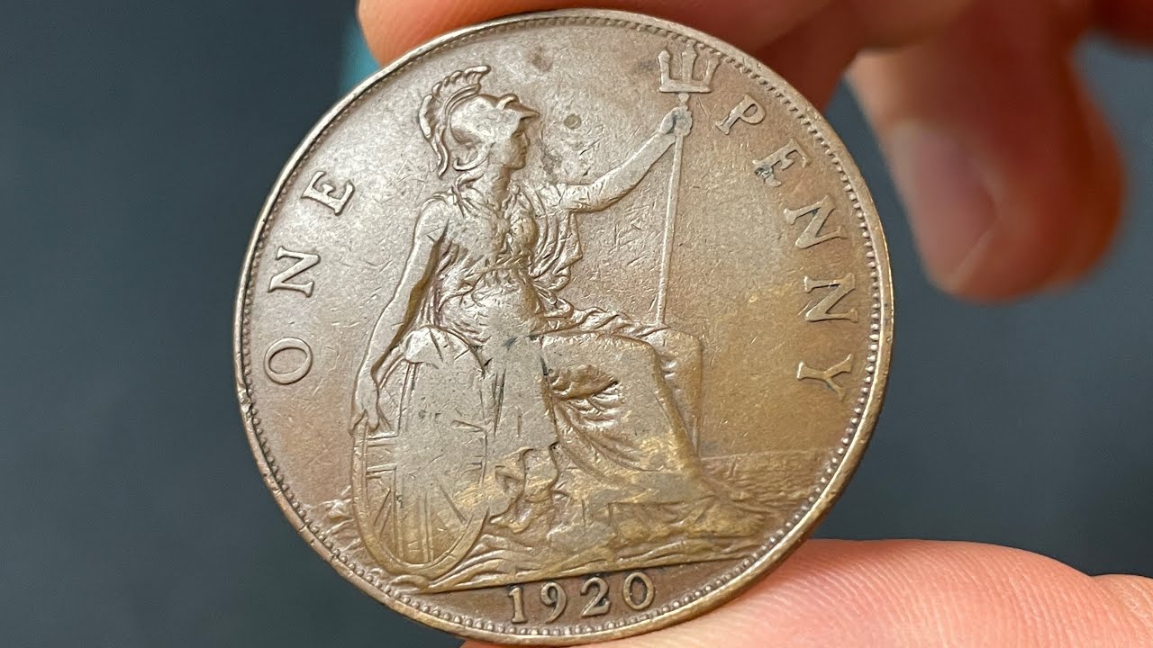 1920 United Kingdom 1 Penny Coin &bull;&nbsp;Values, Information, Mintage, History, and More