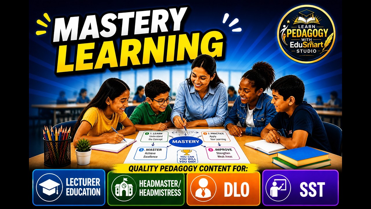 Mastery Learning ( Lecture. 18)