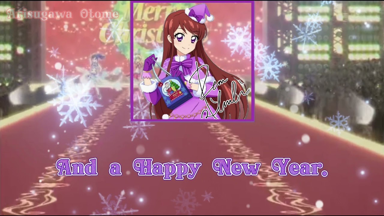 We wish you a merry Christmas aikatsu ver