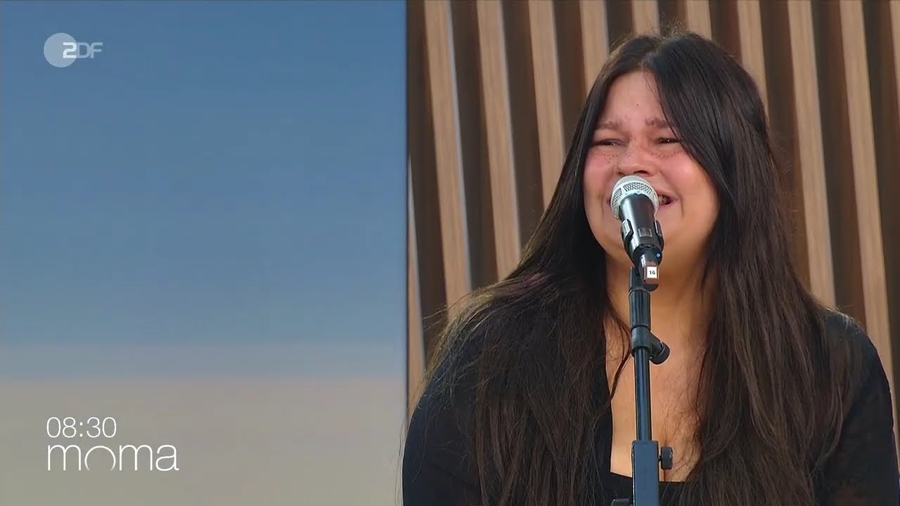 Sarah Klang - &bdquo;Childhood&ldquo; Live - ZDF Morgenmagazin - MoMa - 02. Mai 2025 #livemusik #livemusic