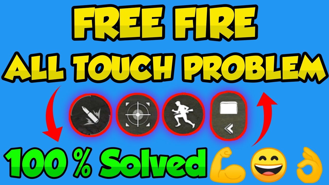 How to solve free fire touch problem | How to solve touch problem in free fire | Multi touch problem