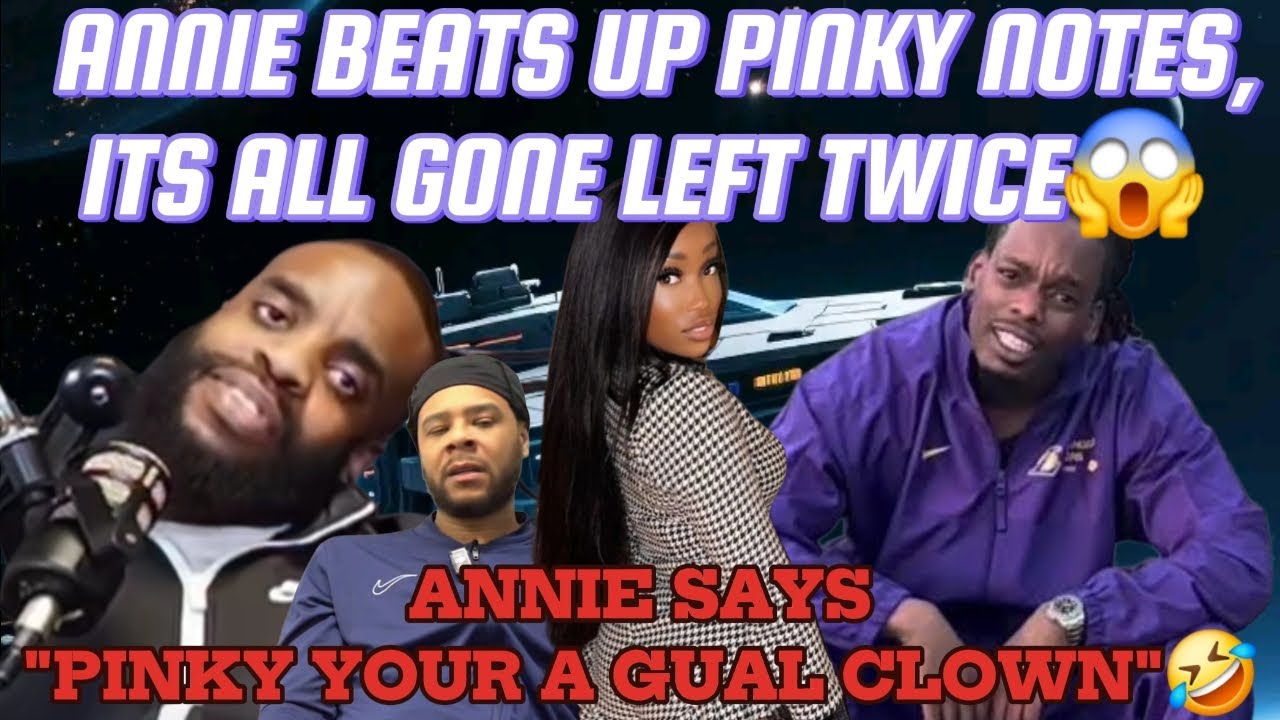 ANNIEAREYOUOKAYYYYYY BEATS UP PINKY NOTES AND SAYS HE IS A GIRL CLOWN😱