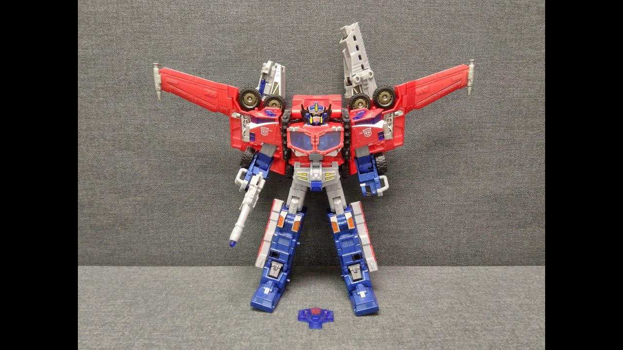 Обзор трансформера Optimus Prime - Leader class - Cybertron. Музей Р-ТФ.