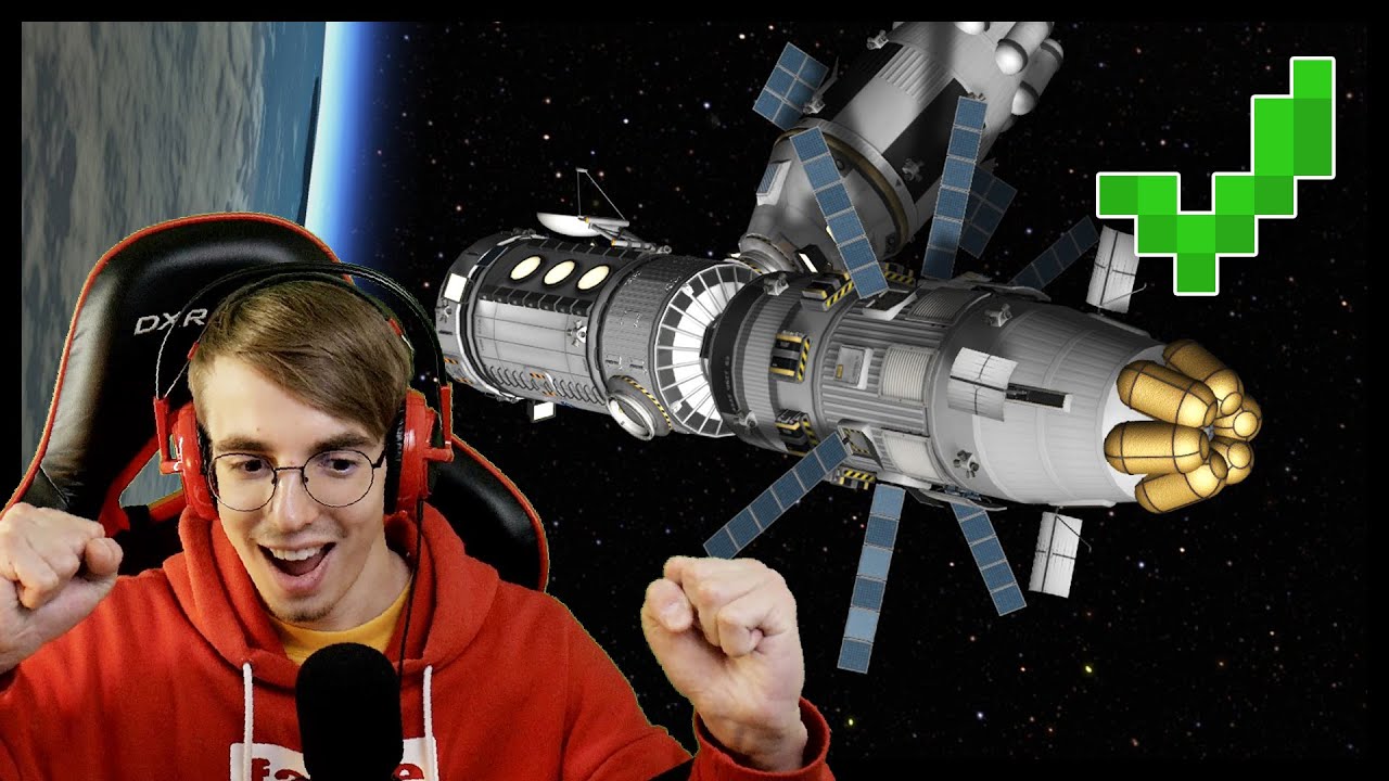 Pastačiau Kosminę Stotį! 😮 #6 Kerbal space program lietuviškai