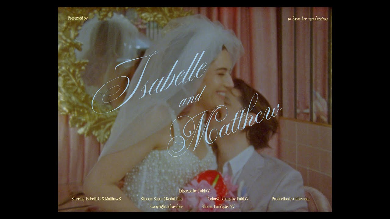 Isabelle and Matthew's Elopement at Sure Thing Chapel Too on Super 8