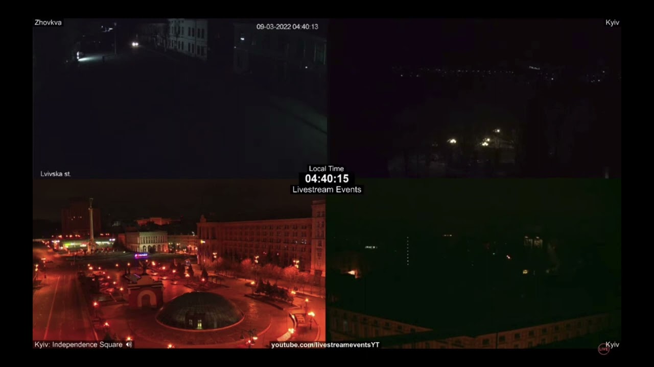 Air Raid Siren Going off at 4:30 am on 9/3/22 in Kyiv