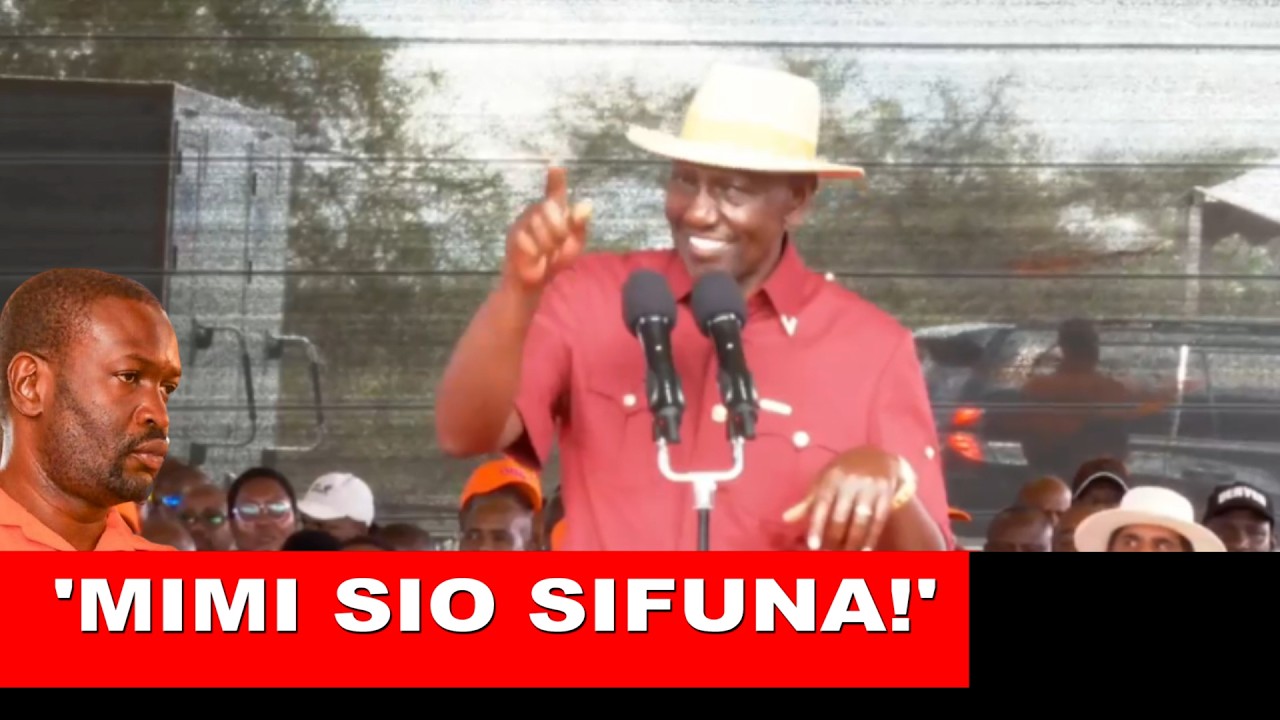 KIMEUMANA! Finally Pres Ruto warns Sifuna and Gachagua over SISI NDIO SIFUNA slogan!🔥