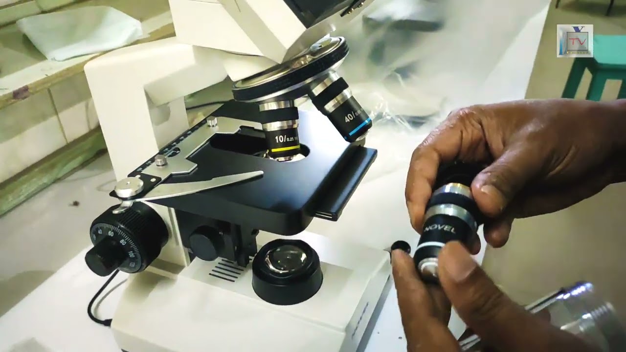How to setup Novel Microscope II Microbiology II Medical Laboratory