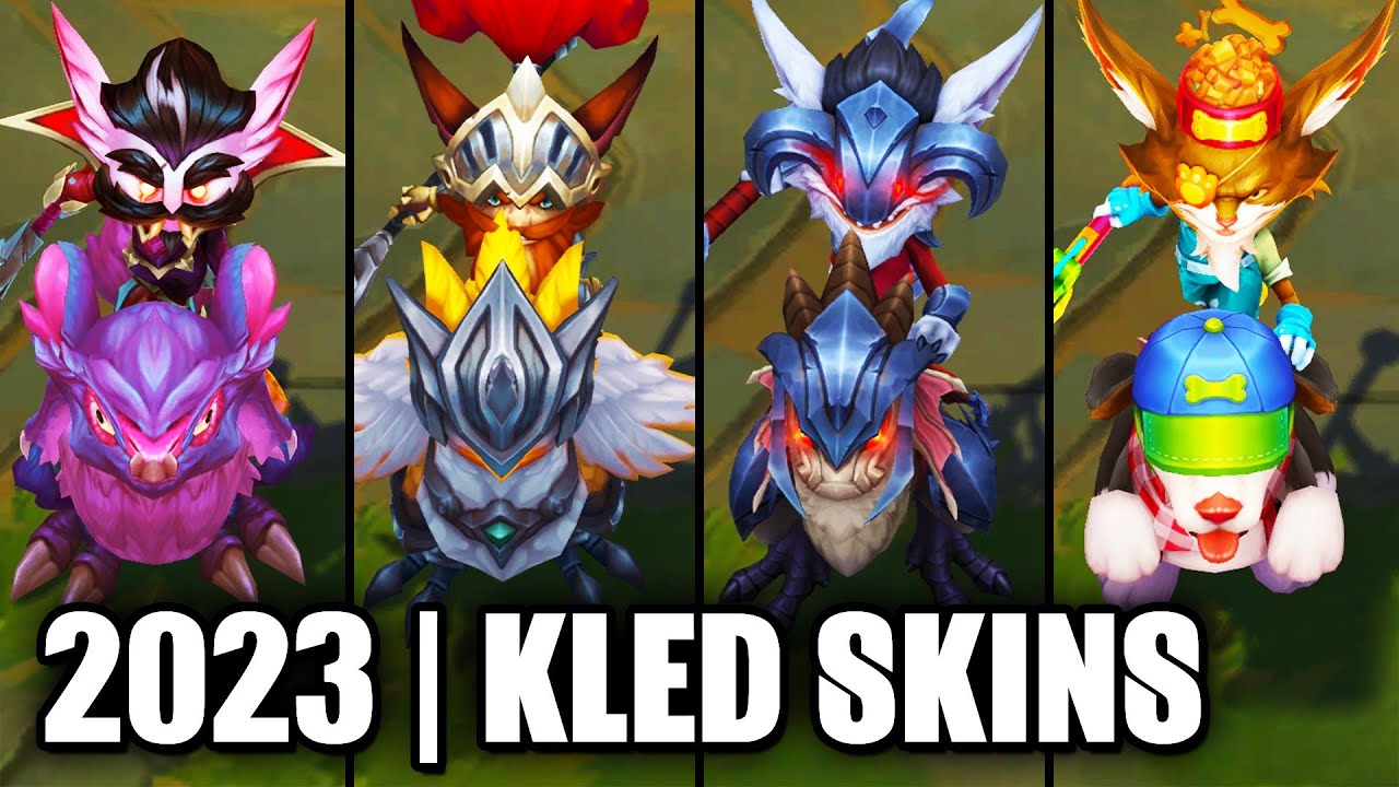 ALL KLED SKINS SPOTLIGHT 2023 | League of Legends