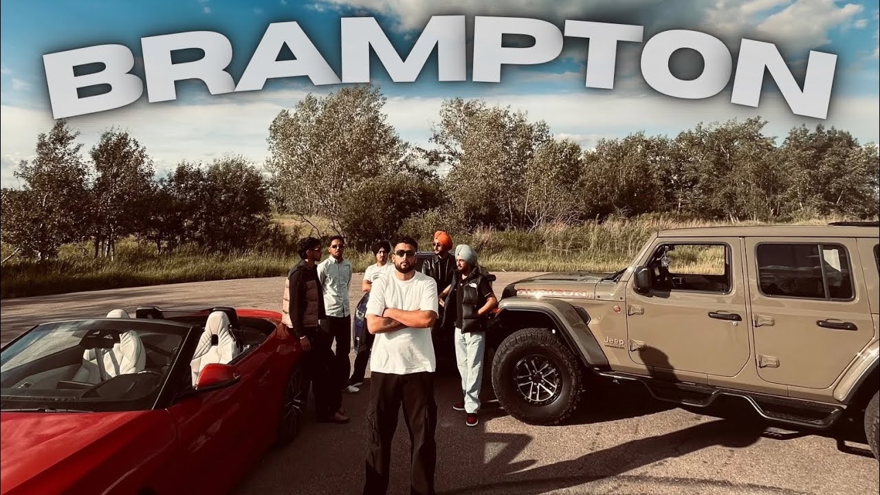 BRAMPTON (OFFICIAL VIDEO) GANGHIS| SXARS | NEW PUNJABI SONG 2025|