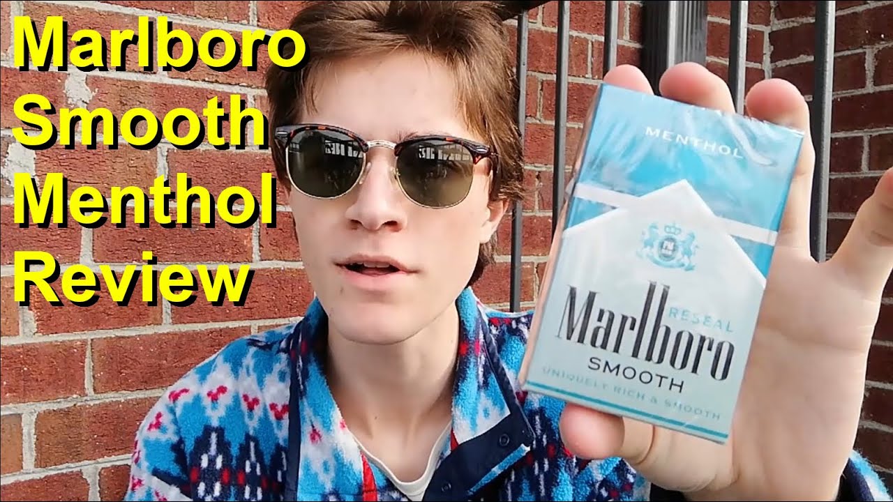 Smoking a Marlboro Smooth Menthol Cigarette - Review