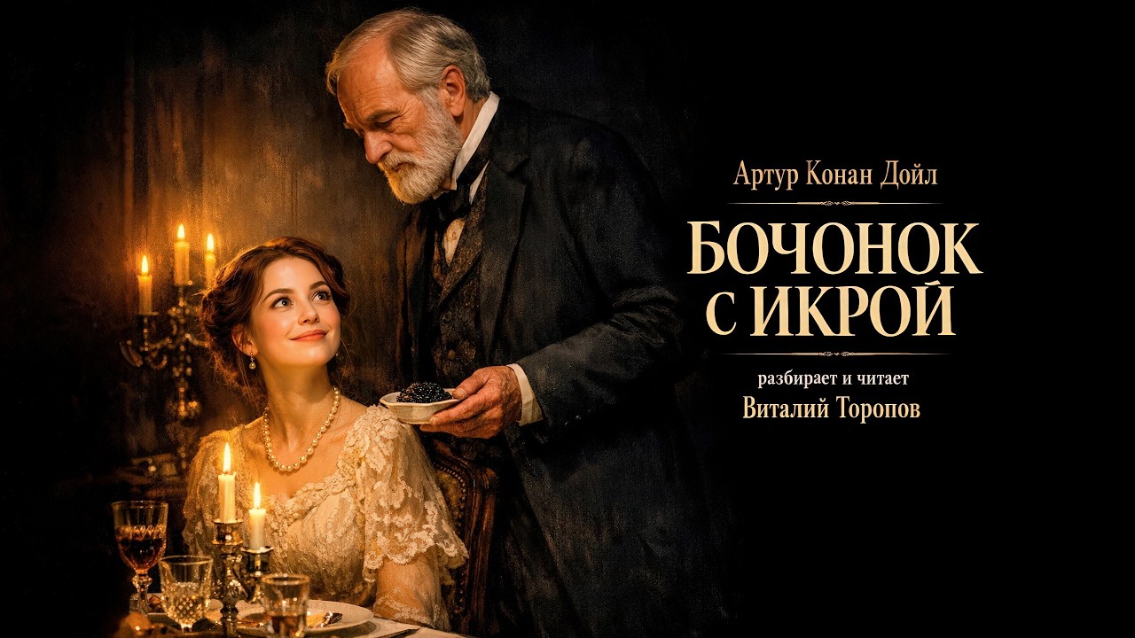 Артур Конан Дойл. Бочонок с икрой. Разбирает и читает Виталий Торопов