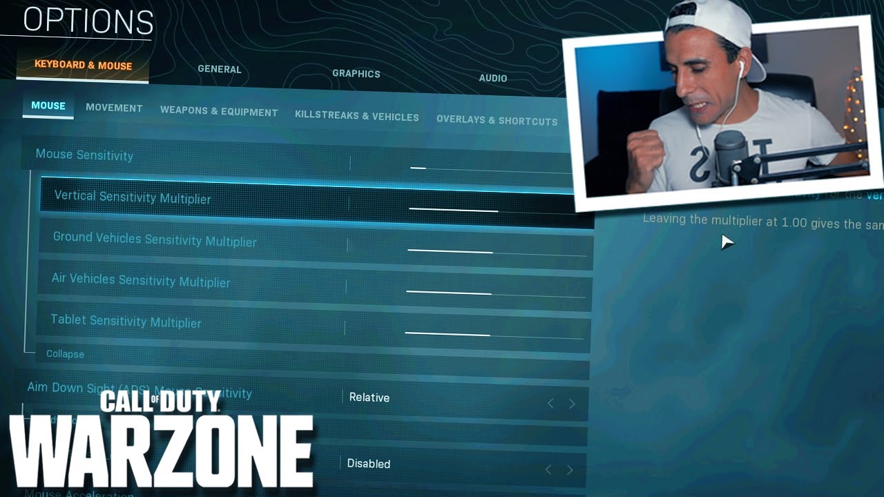 COD: Warzone - اعداداتي في الباتل رويال وجيم بلاي