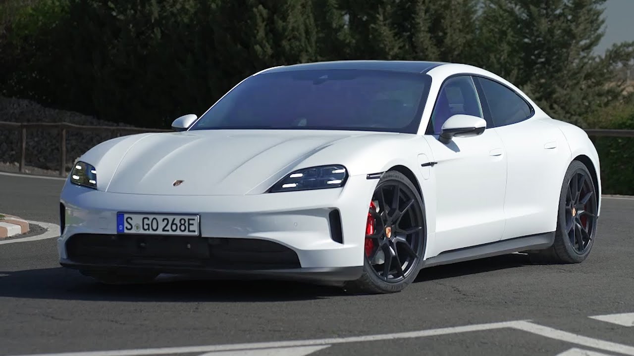 Porsche Taycan 4S 2025 | Color: Ice Grey Metallic