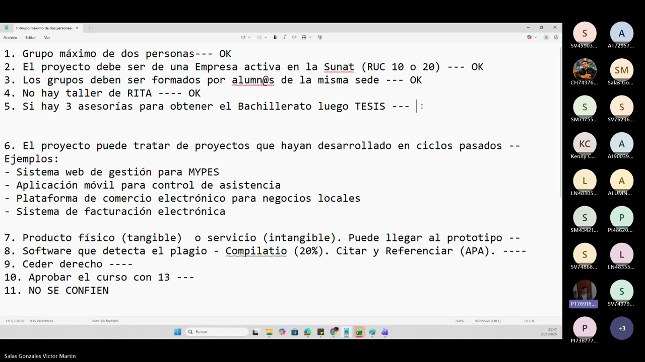SESION 2 EFSRT 4 PROYECTO DE INNOVACIÓN EMPRESARIAL DESARROLLO DE SISTEMAS 2026.01.30