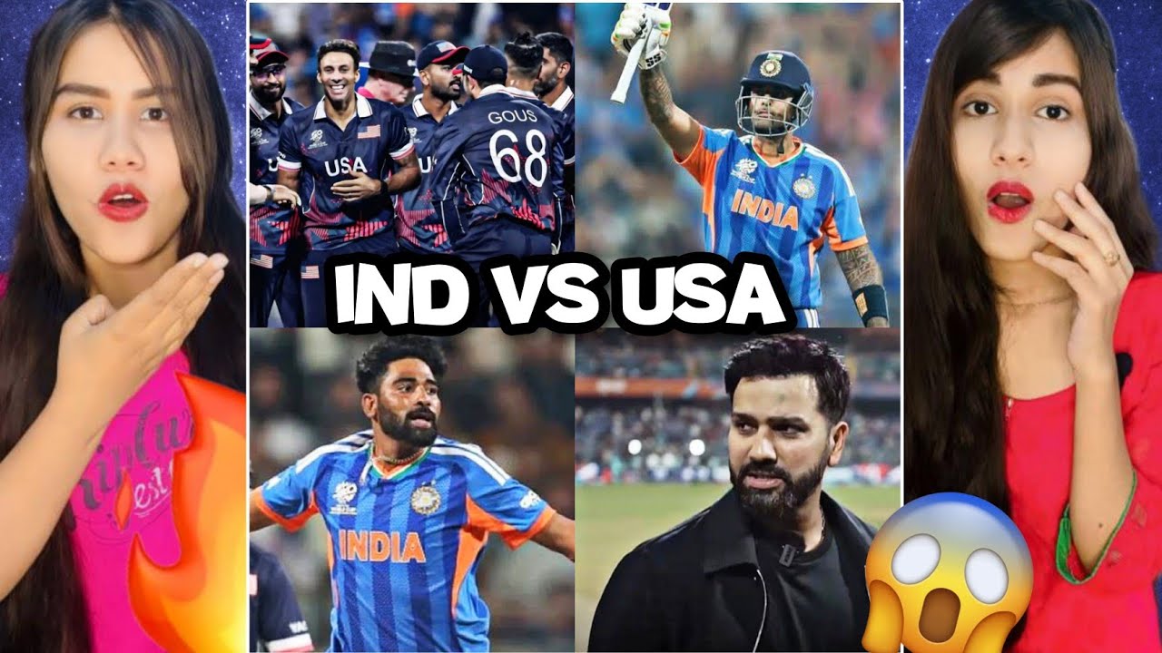 SKY Captain Knock 🔥 | Miyan Siraj God Plan 😤 | IND vs USA Reaction