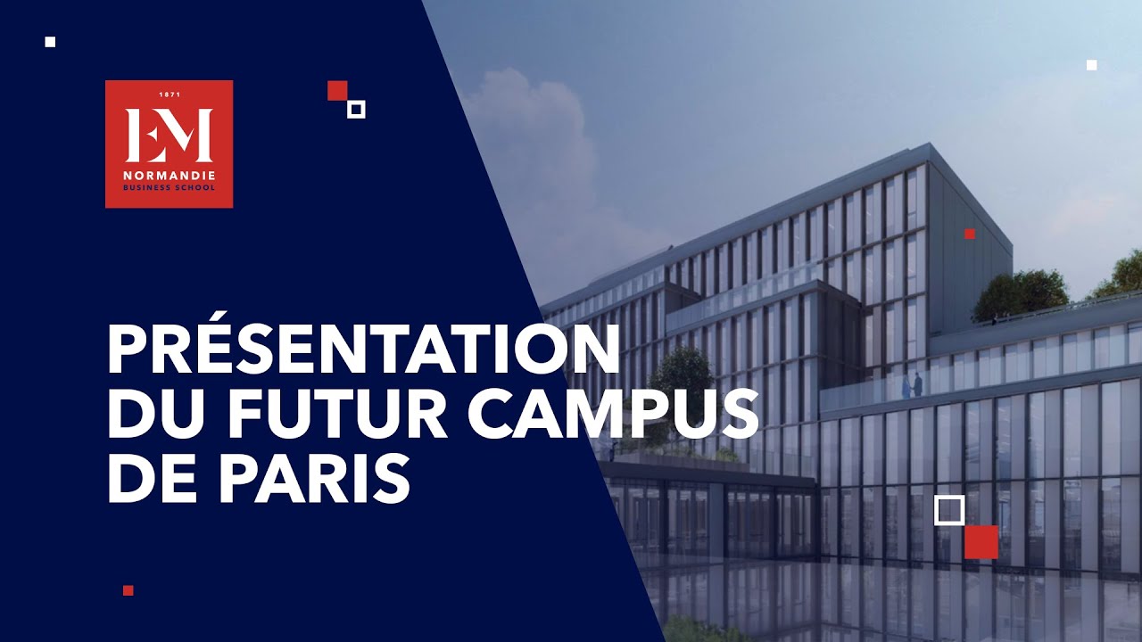 Présentation du futur campus de Paris