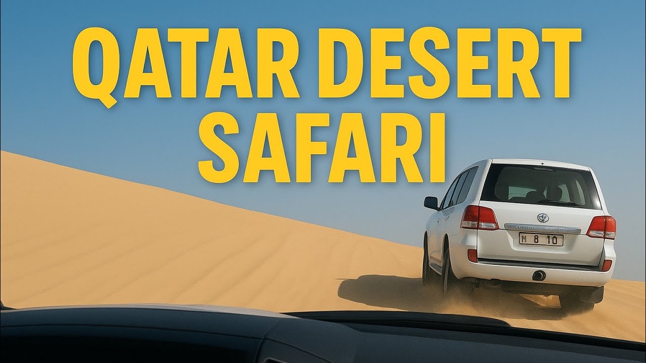 Qatar Desert Escape | മരുഭൂമി കാണാൻ പോയാലോ?? | Sealine Safari, Inland Sea, Desert Camping | V3