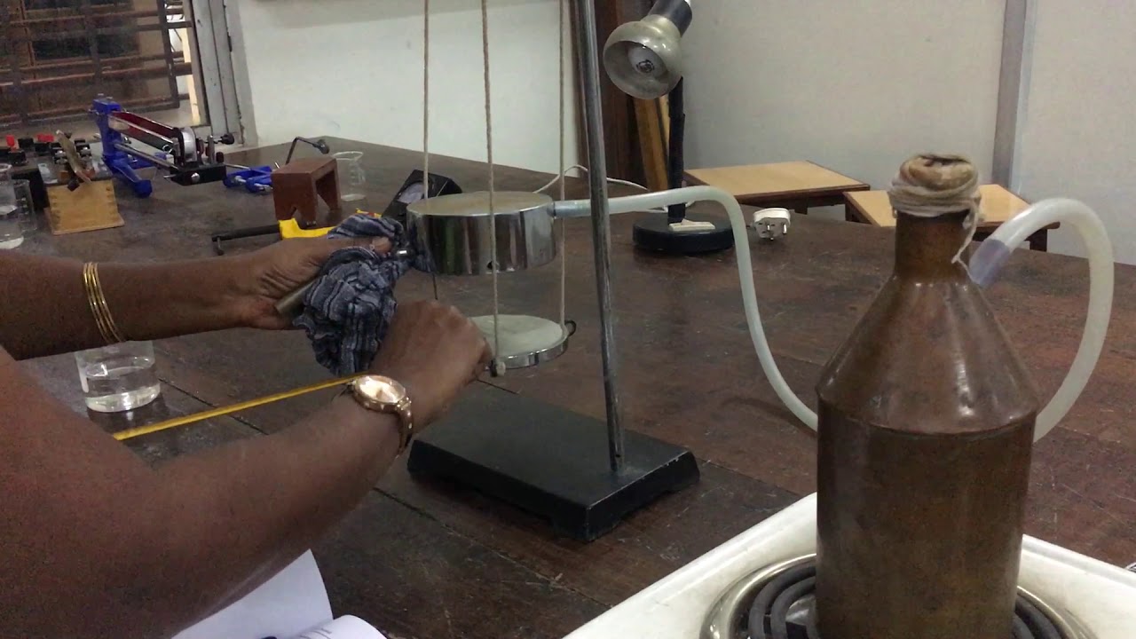 Lee’s dics- bad conductor thermal conductivity