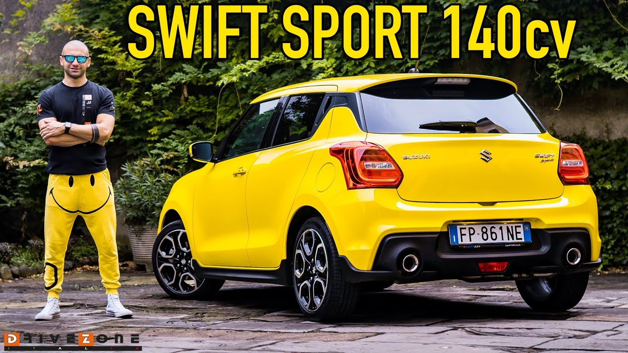 VOLA e BEVE come un DIESEL | Suzuki Swift Sport