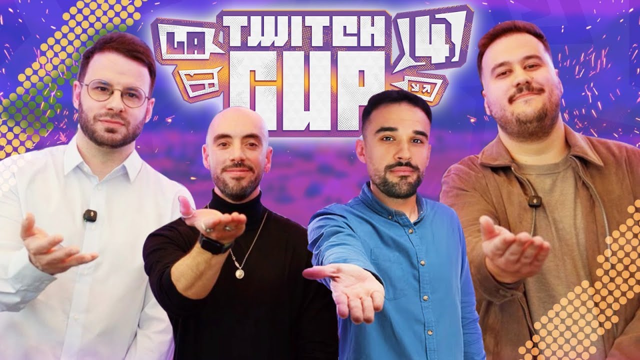 ILLOJUAN, SEKIAM, BARBE Y FRIGOADRI ANUNCIAN LA TWITCH CUP 4