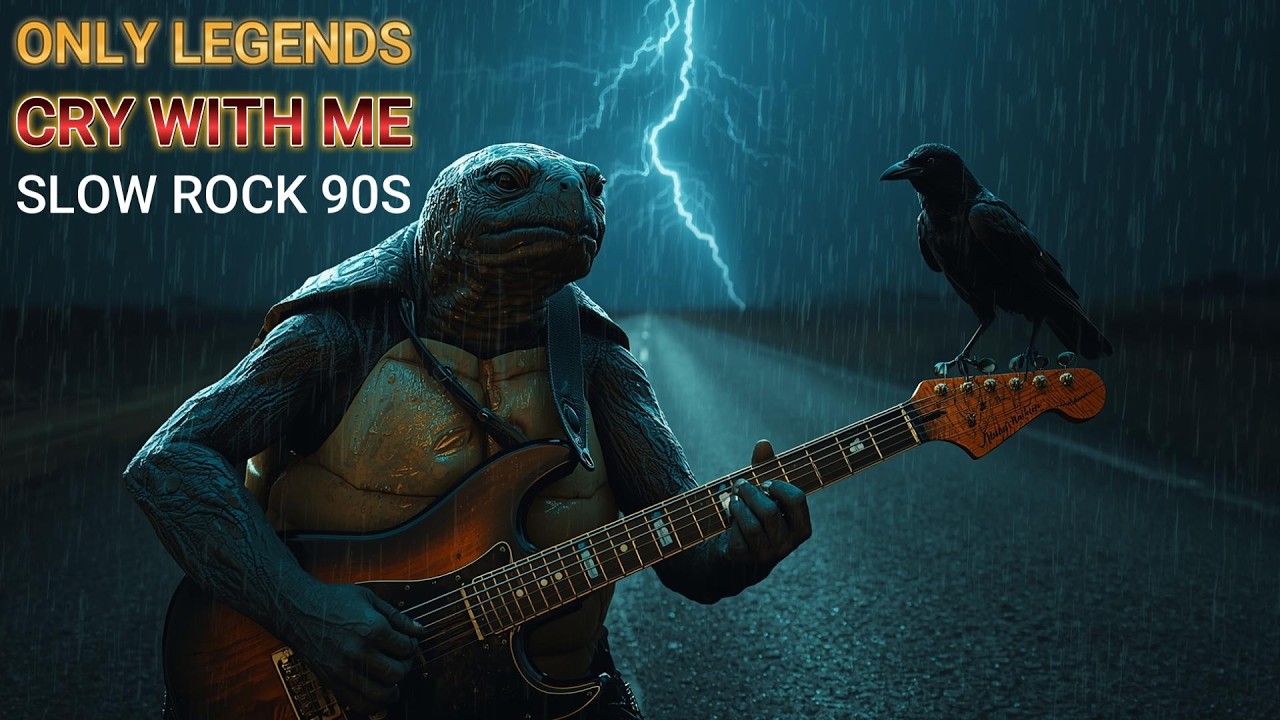 Emotional Slow Rock Nonstop 90s Rock Ballads for Rainy Nights 🐢 (Nostalgic Hits)