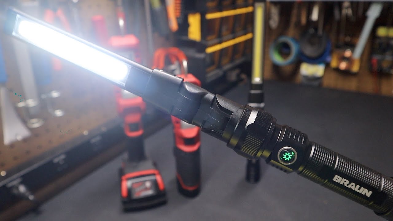 Рабочий фонарь Braun 500 Lumen Stick лучше, чем Icon