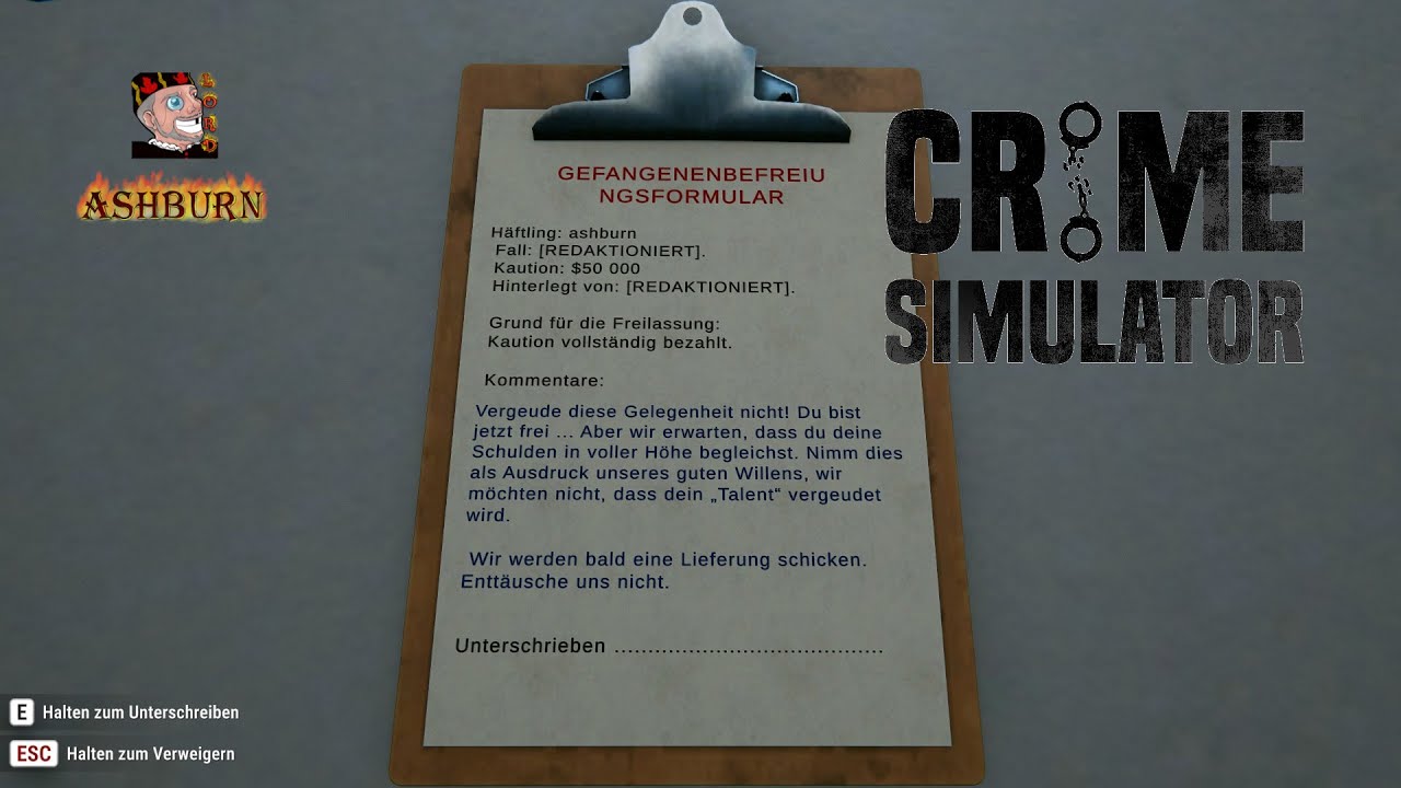 Schulden oder Untergang – Unser Weg aus dem Knast | Crime Simulator (Coop) | Quarantine Zone
