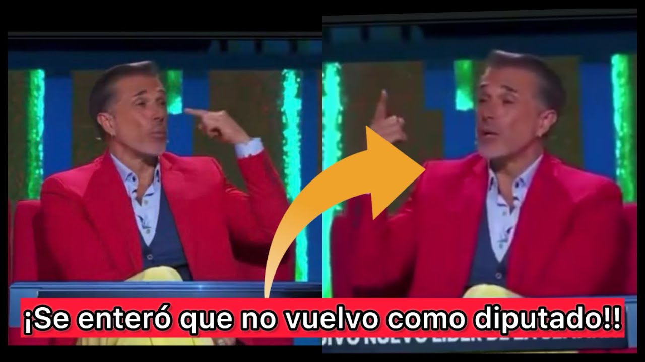 ¡Sergio Mayer ya se enteró que no vuelve a su puesto de diputación! #lcdlf6 #telemundorealities 