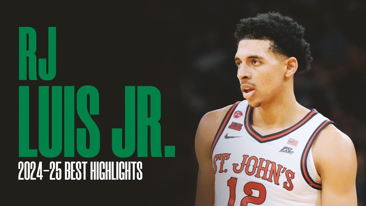 RJ Luis Jr. 2024-25 Best Highlights | Welcome to Boston ☘️