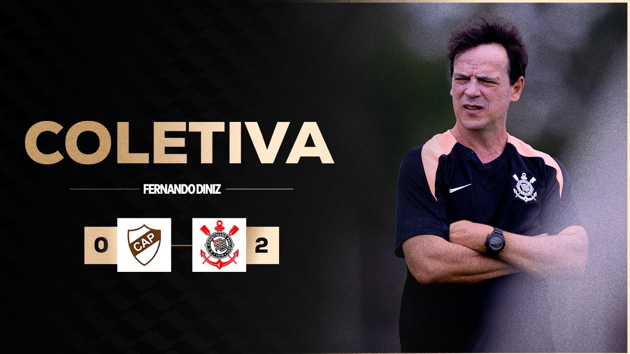 COLETIVA P&Oacute;S-JOGO | PLATENSE 0 X 2 CORINTHIANS | FERNANDO DINIZ | CONMEBOL LIBERTADORES 2026