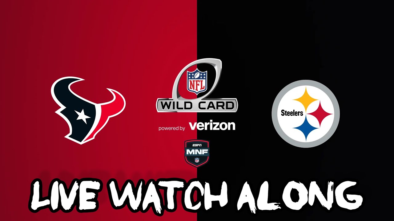 Texans vs. Steelers NFL Wild Card Round (Live Watch Along & Reactions)
