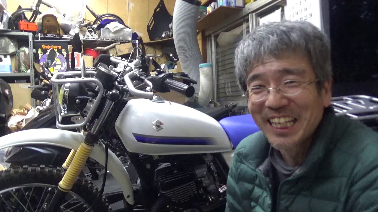 スズキ　TF125　ご注文いただいていた車両が入荷しましたので、簡単に見てみたいと思います。