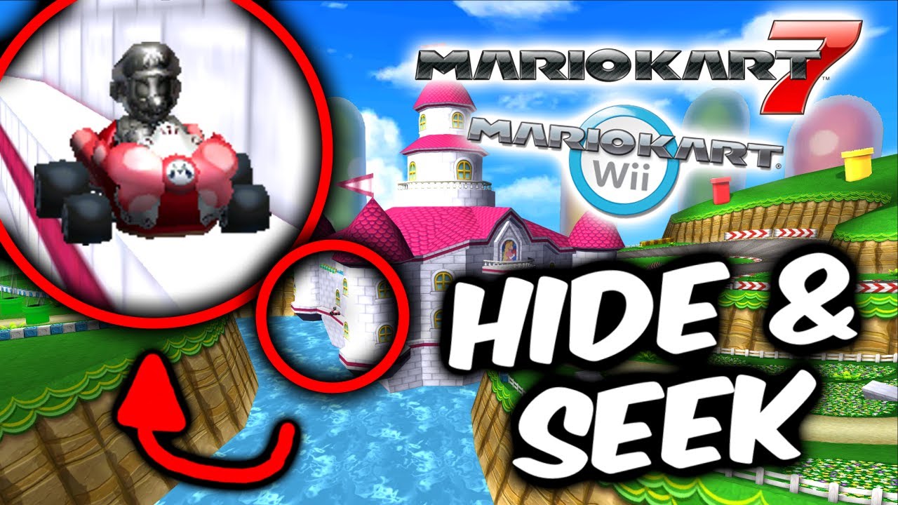 Mario Kart Wii Hide & Seek: MARIO KART 7 EDITION!