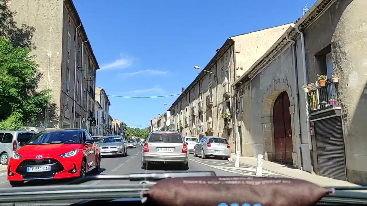Conduite commenté Route de Clermont-l'Hérault.