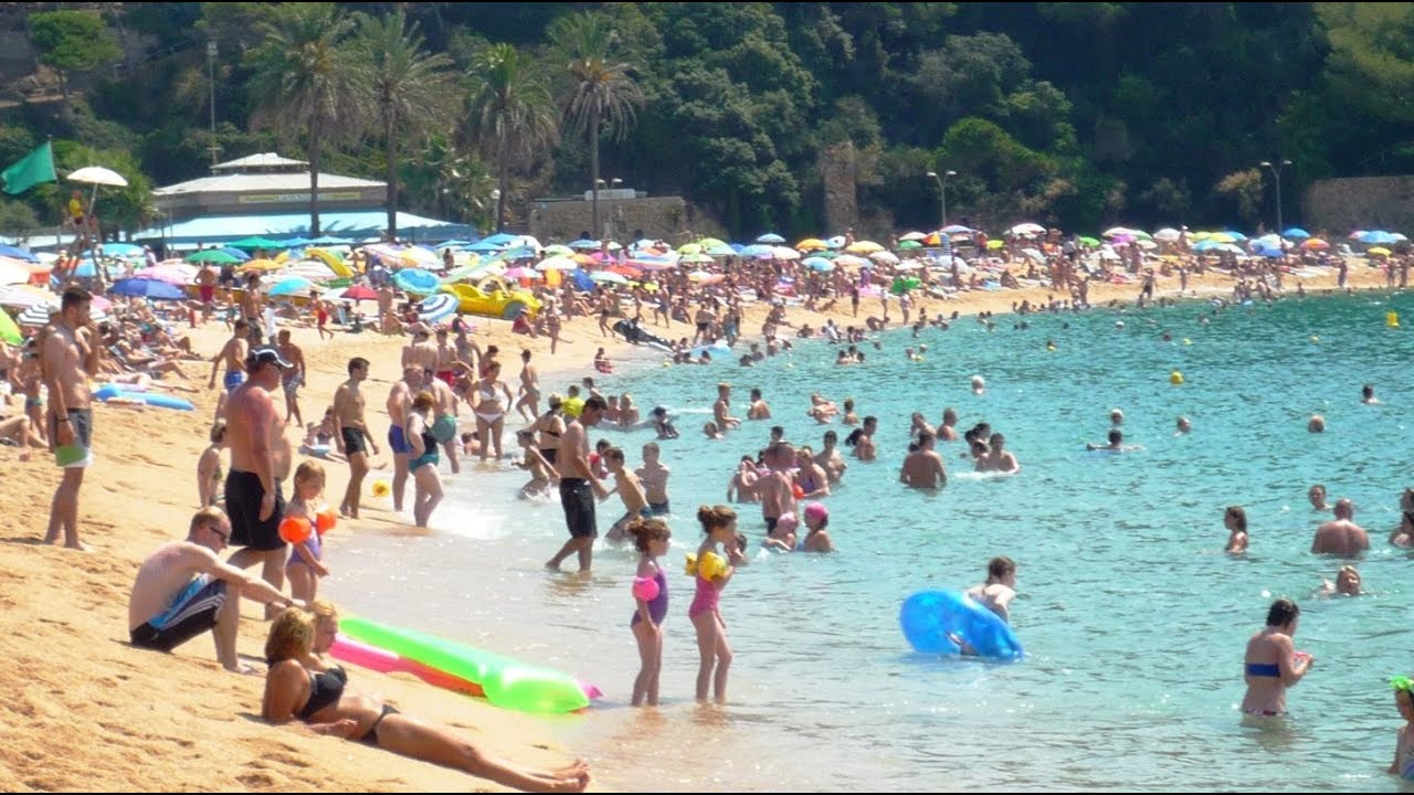 Fenals beach - Lloret de Mar, Costa Brava, Catalonia, Spain