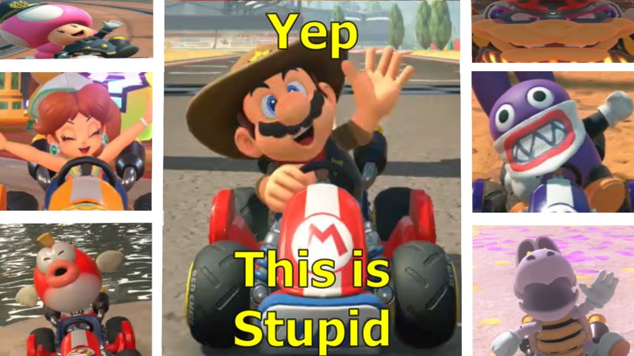 Ranking Mario Kart World Characters... Waving Animations?