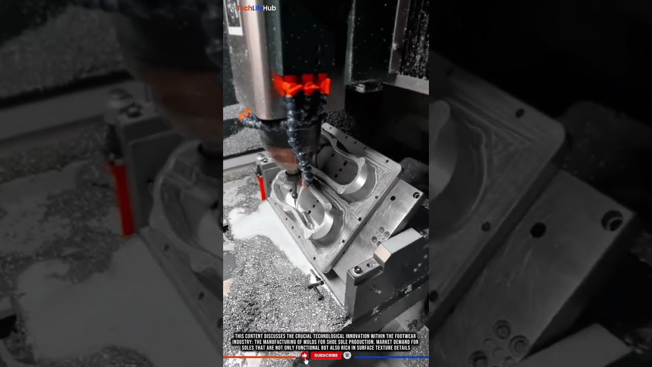 Innovation Technology Milling machine: Detailing Complex Anatomical Shoe Molds Using CNC Machinery
