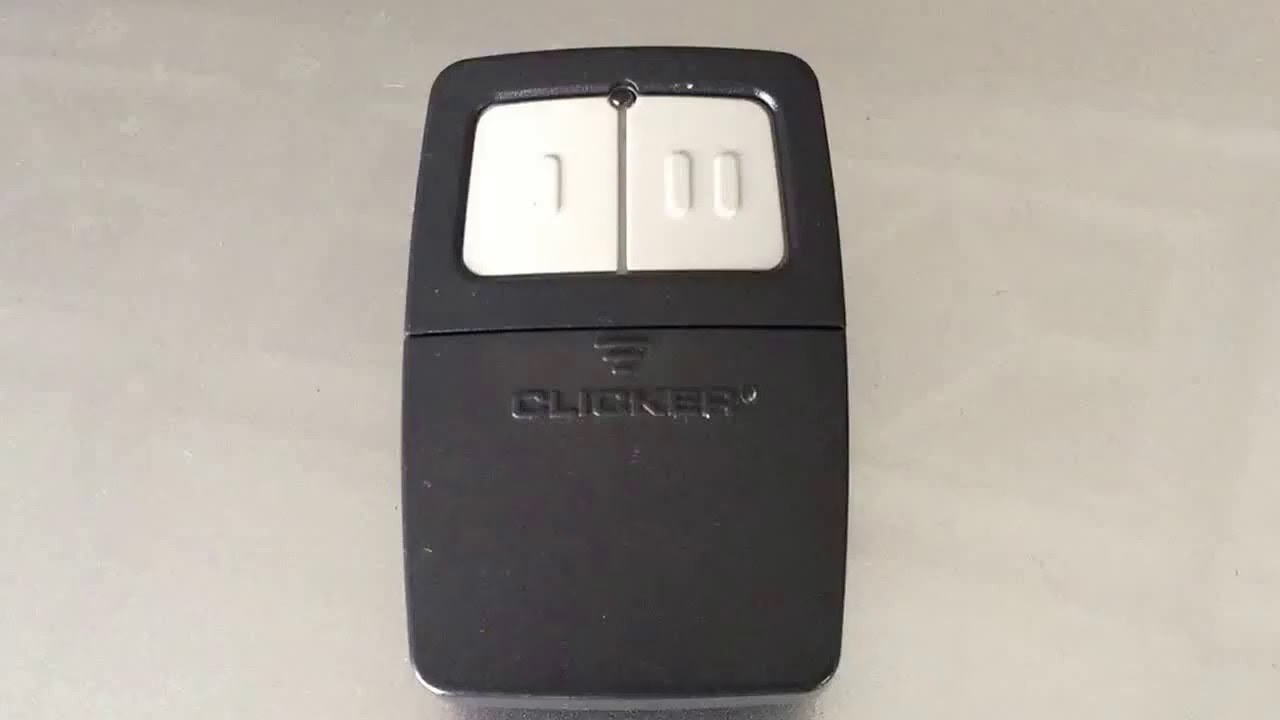 Простое программирование пульта дистанционного управления Chamberline KLIK1U Clicker для универса...