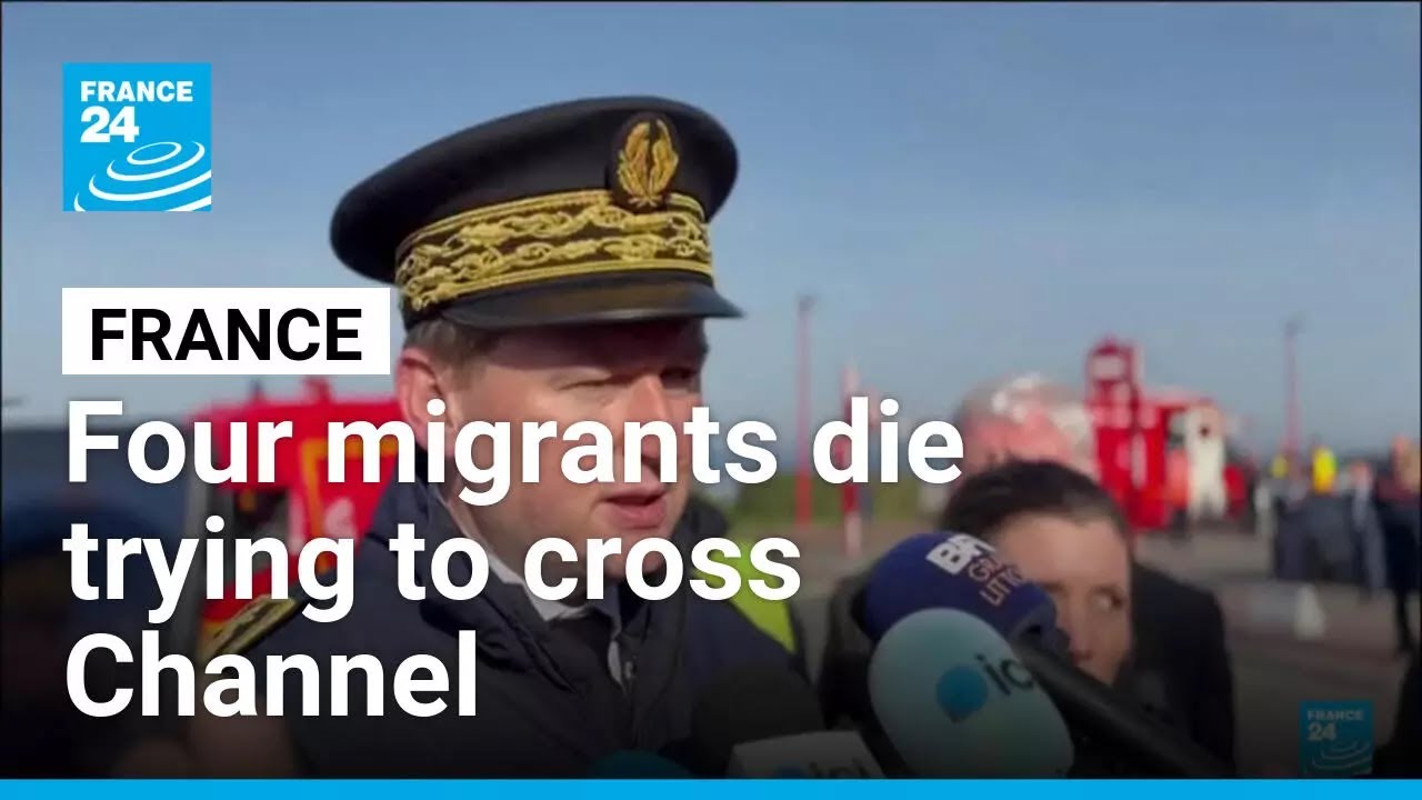 Four migrants die trying to cross Channel to England &bull; FRANCE 24 English