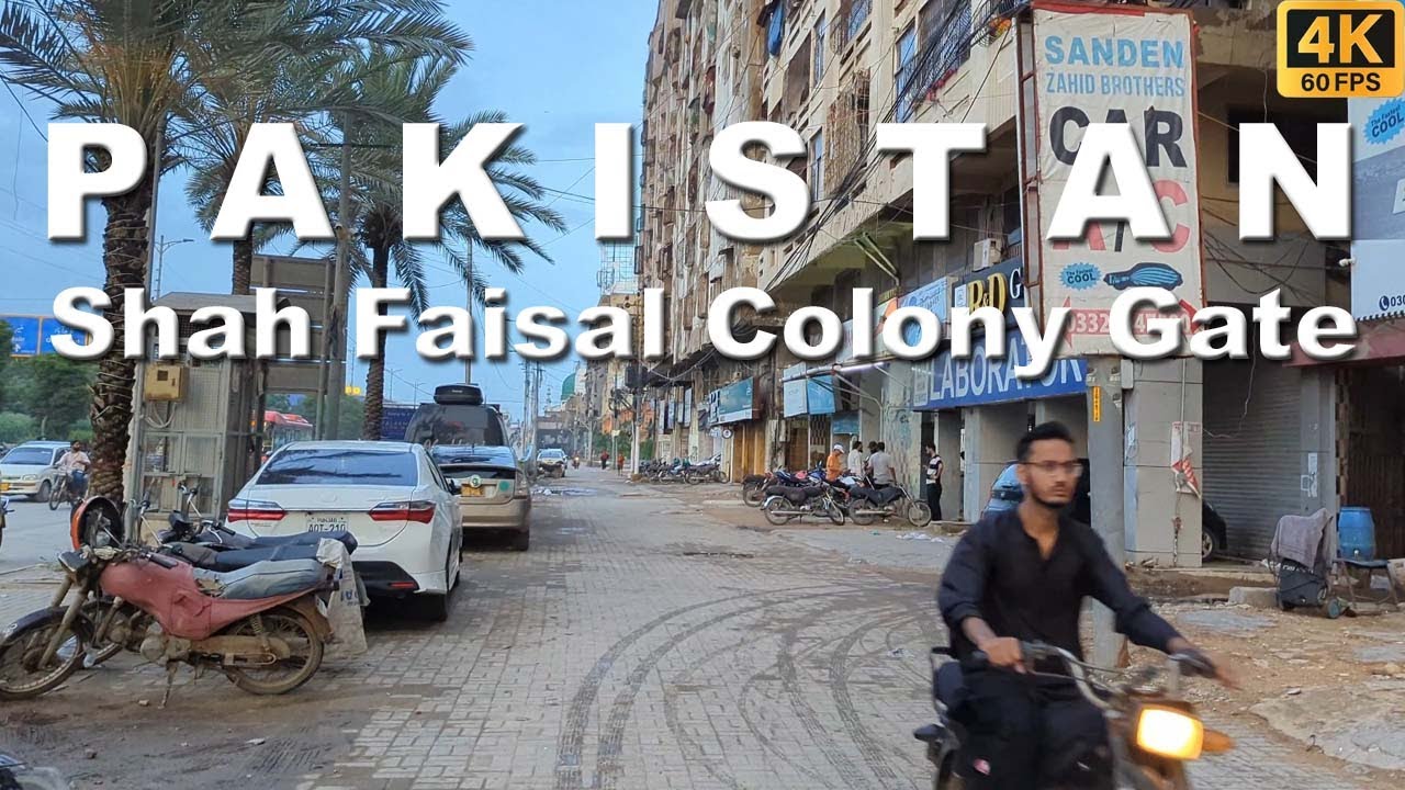 Shah Faisal COLONY GATE | Karachi, Pakistan | Full Mooni Vlogs | 4K UHD | 60FPS