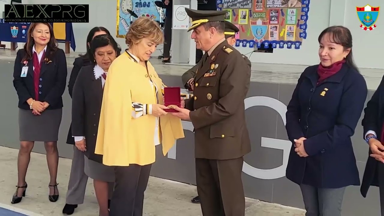 Celebracion 60 años I.E. Pedro Ruiz Gallo - AEXPRG